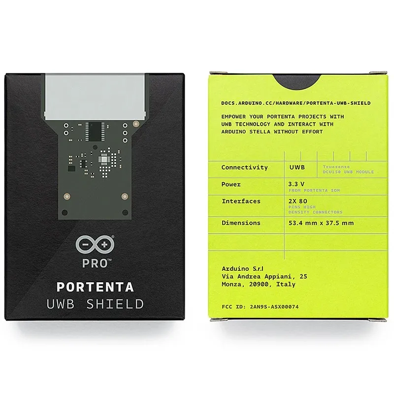 لوحة توسيع Arduino Stella Portenta UWB Shield ASX00074 DCU150 C33 #5