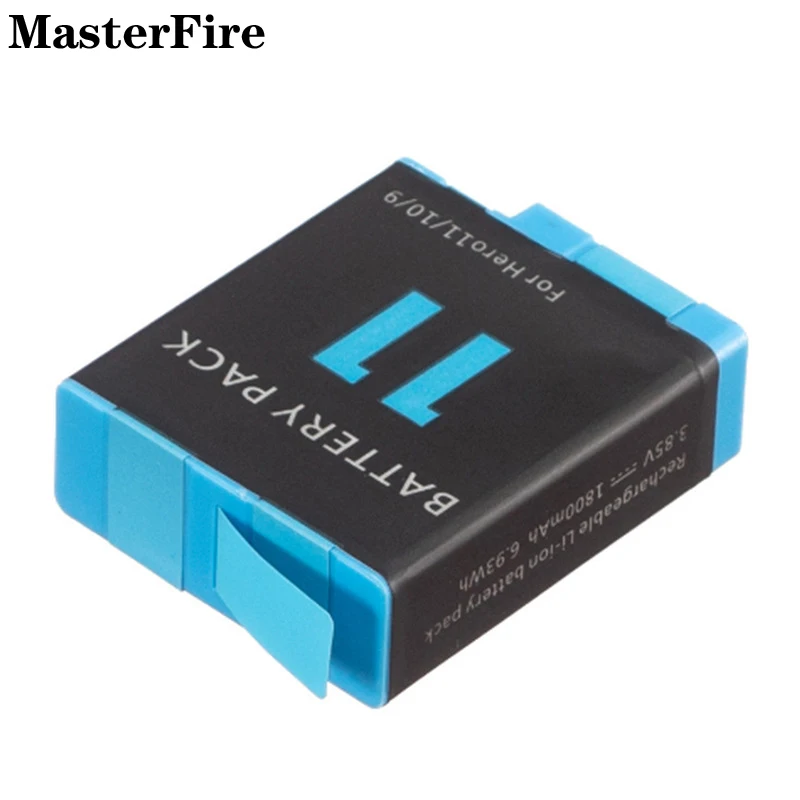 

10x 3.85V 1800mah Battery AHDBT-901 for GoPro Go Pro Hero 9, Hero 10, Hero 11, Hero 12 Black Batteries Action Camera Accessories