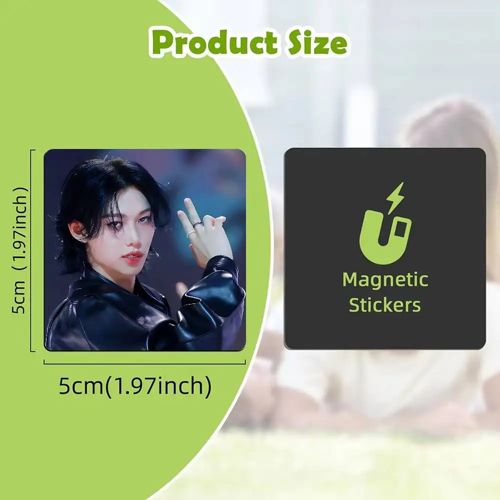FOR S-SKZ Felix Lee Magnetic Refrigerator Magnets Cute And Creative Refrigerator Magnets Souvenirs And Gifts