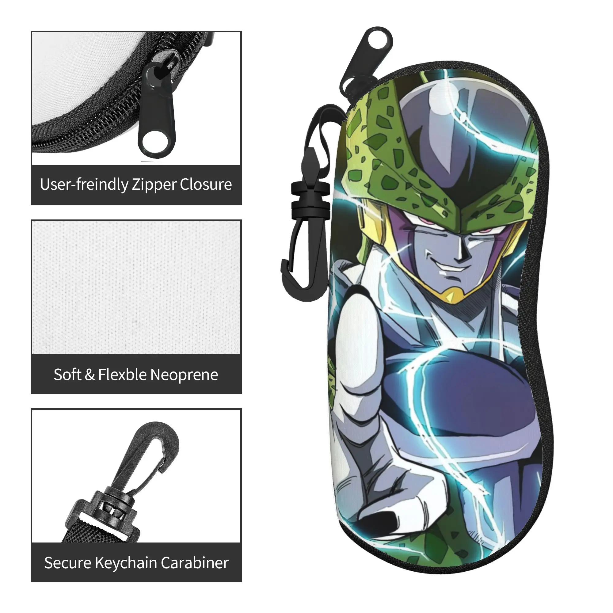 Dragon Ball Cell Glasses Case Men Women Printing Accessories  Sunglasses Box Charming Eyeglasses Box - view 4