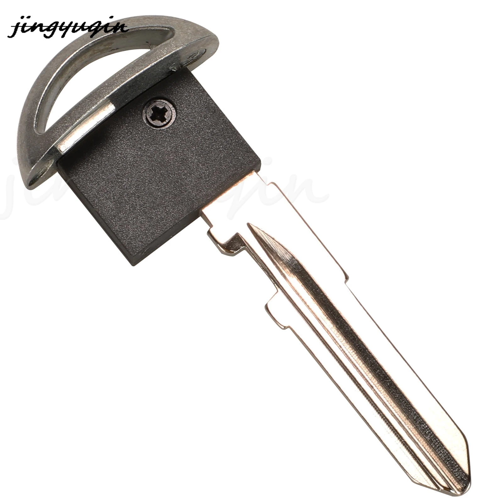 Jingyuqin 10pcs Remote Car Smart Key Keyless Emergency Insert Uncut Blade Blank For Mazda 3 5 6 CX-5 CX-7 CX-9 MX-5 Miata RX-8