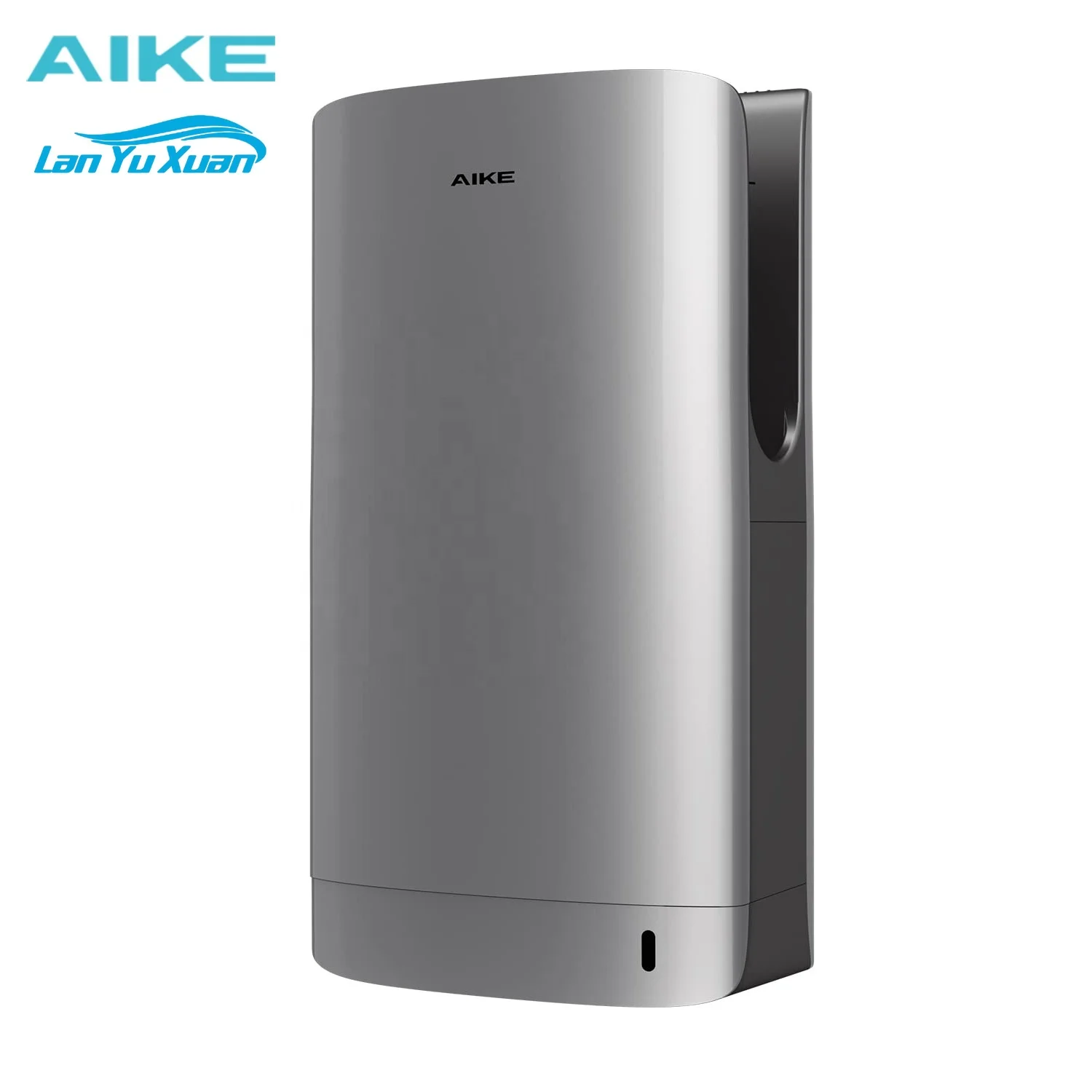 Aike New product AK2065 high speed wall mounted jet hand dryer bathroom ABS automatic hand dryer with hepa function