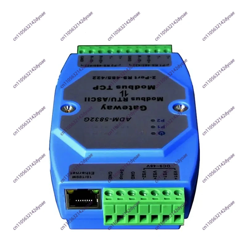 

Professional Modbus Gateway Industrial Grade 2 RS485 / 422 Modbus RTU to Modbus TCP Maximum Working Current 300 mA