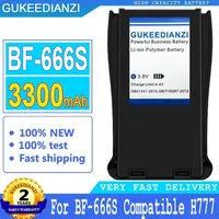 Durable 3300mAh Radio Battery for Baofeng Walkie Talkie Compatible with H-777 BF-777S RT21/H777S/RT24V Radio BL-1 BF-888S BF-C1