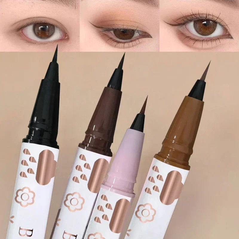 Eyeliner Lying Silkworm Pencil Undercover Draw Down To Non-Smudge Fine Natural Długotrwała Wodoodporna Eyeliner Beauty Makeup