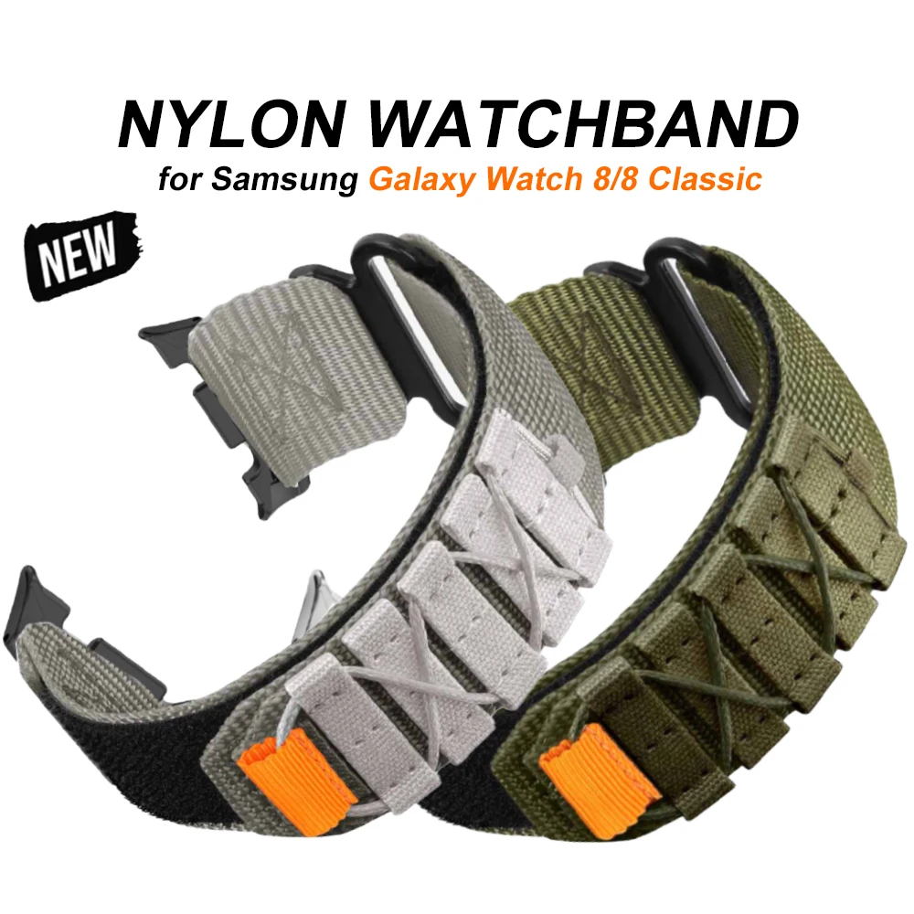 Travel Loop Band for Samsung Galaxy Watch 8 Classic 46mm Galaxy Watch 8 44mm 40mm Sport Correa Galaxy Watch Ultra 2025 Bracelet