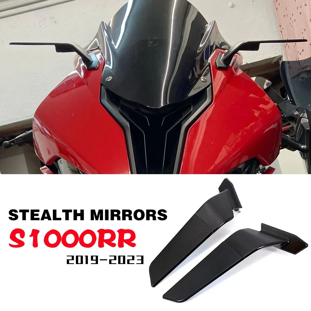 for BMW S1000RR Accessories Stealth Mirrors S 1000 RR Adjustable Winglet 2019 - 2023 S1000 RR S 1000RR RR S1000 S1000RR Parts