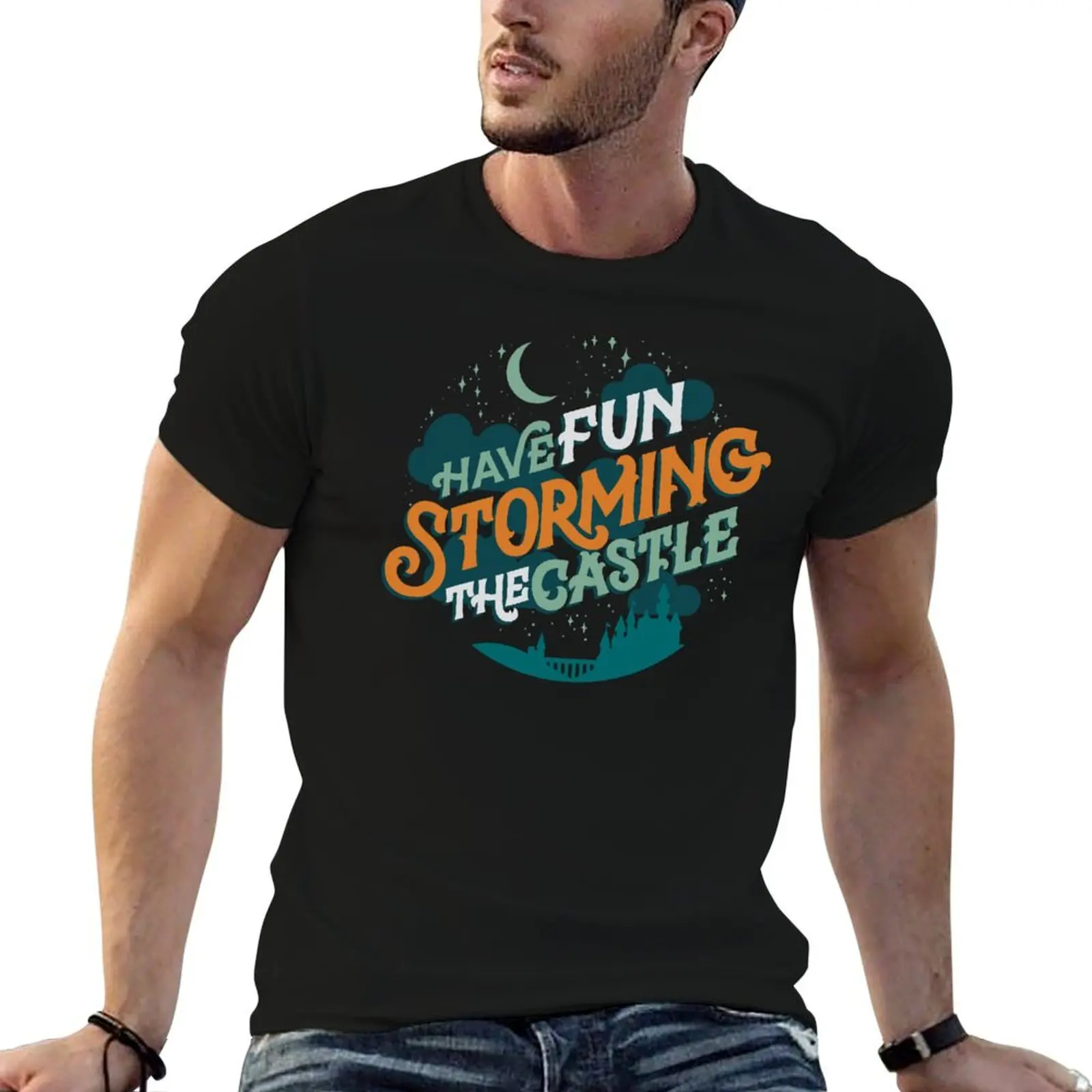 Storming the Castle T-Shirt summer top cute tops mens graphic t-shirts big and tall