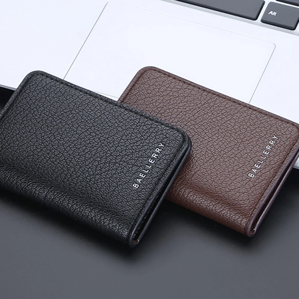 محفظة للبطاقات، محفظة نسائية خفيفة الوزن قابلة للطي، ناعمة للتخزين الآمن، هدية نمط حياة بسيط