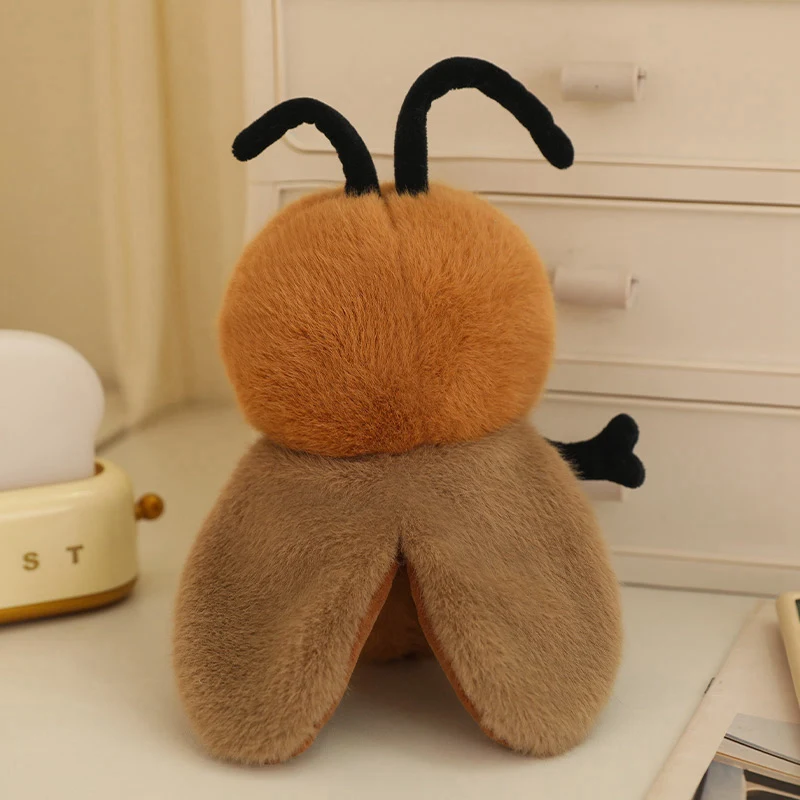 Genuine Cute and Fun Little Cockroach Plush Toy Doll Cute and Bizarre Cloth Doll Children's Birthday Gift for Girls