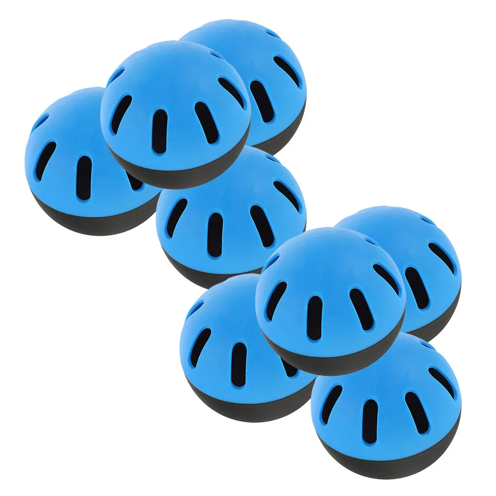 

8Pcs Baseball Training Balls Hollow Soft Eva Light 74Mm for Batting Pitching Practice Indoor Outdoor Perforated Hitting Practice
