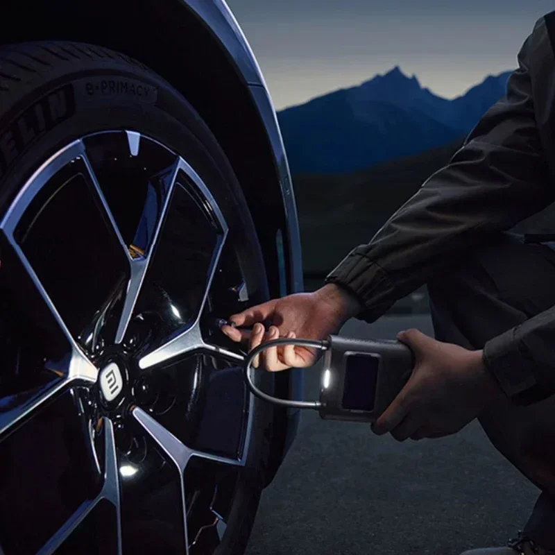 Xiaomi Mijia bomba de aire 2 Pro Speed Boost Mini compresor de aire eléctrico portátil Treasure 150PSI tipo C LED inflador multiherramienta