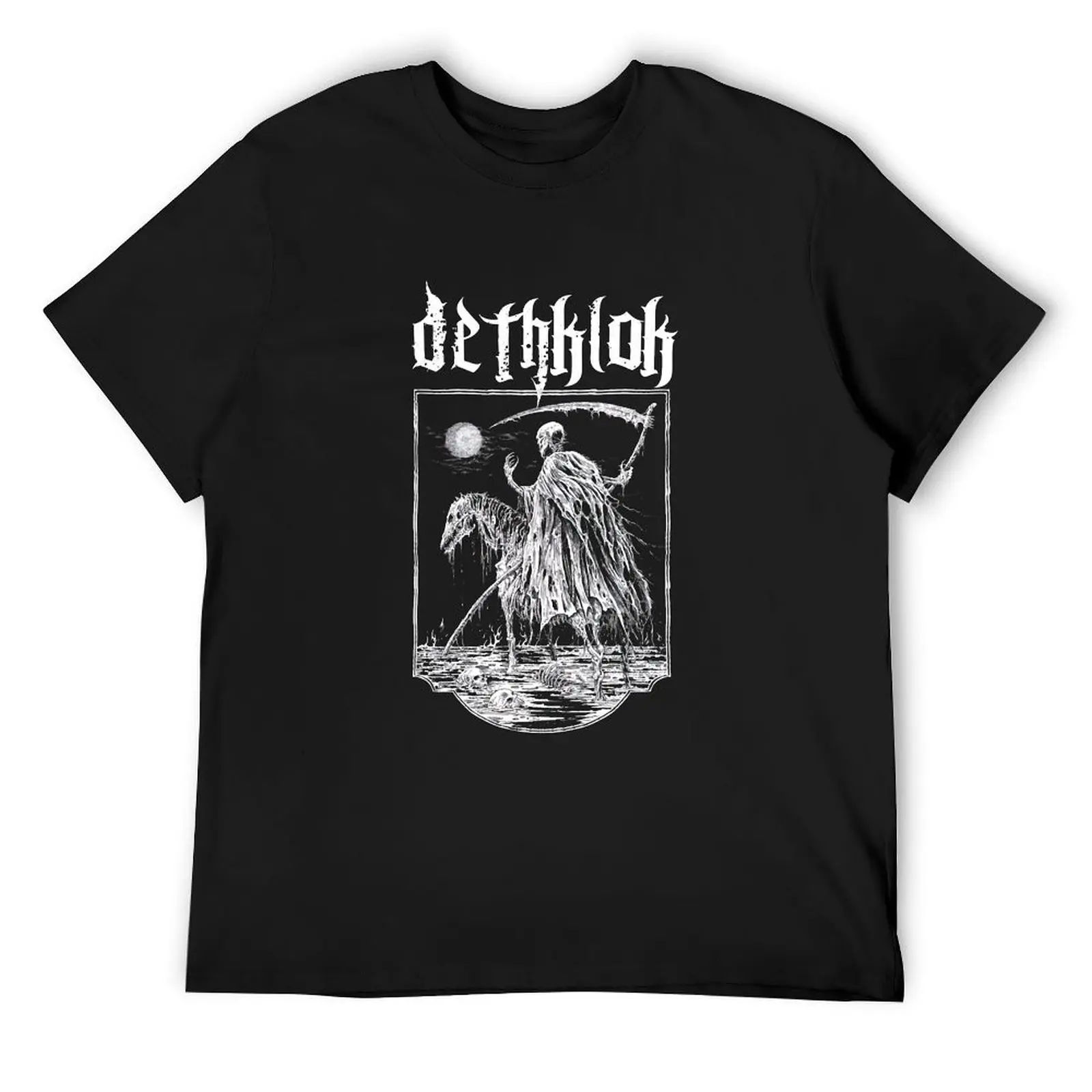 

Dethklok-Metalocalypse T-Shirt vintage graphic tee cute clothes vintage anime tshirt mens t shirts pack