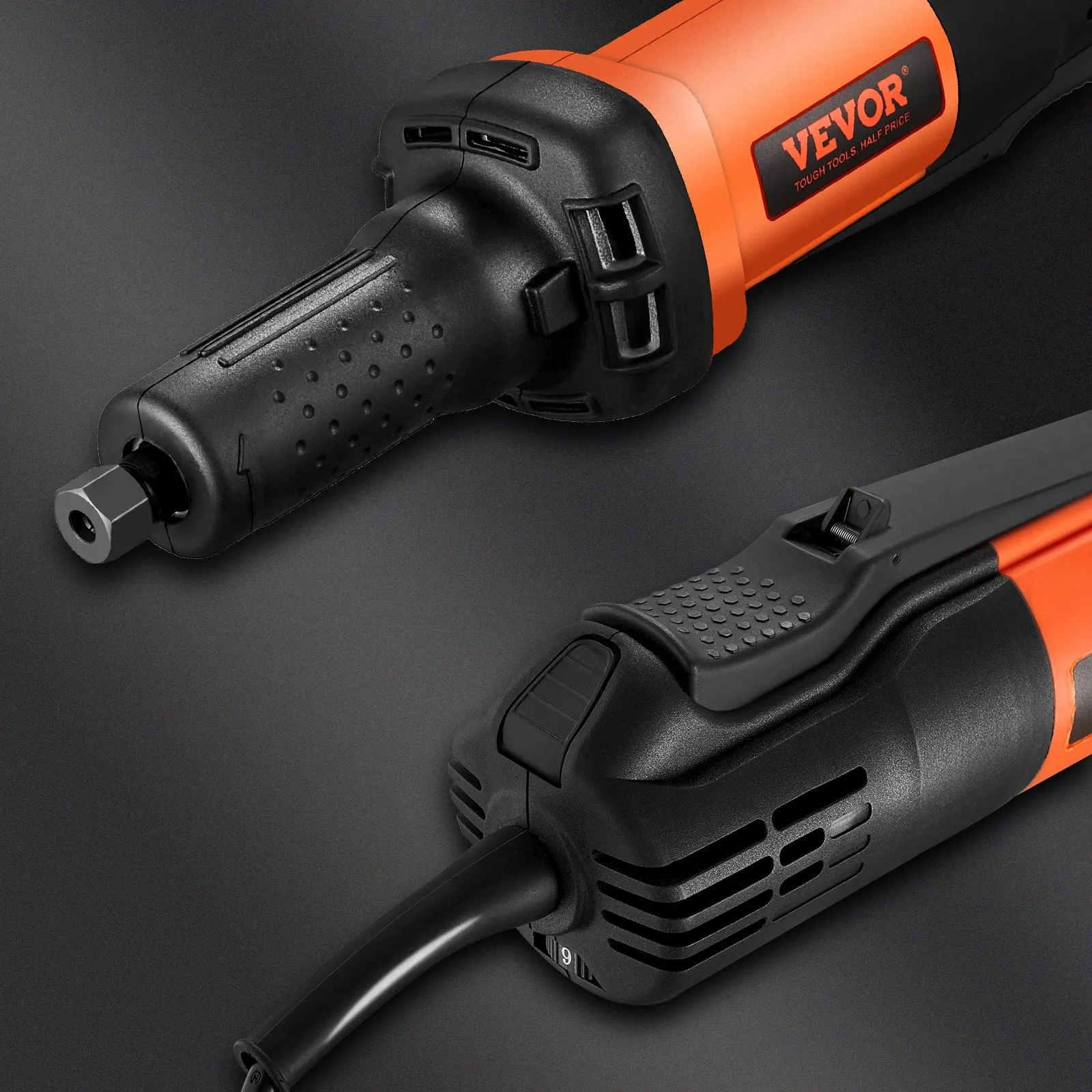 مطحنة القالب، كوليت متغيرة السرعة 10000-28000 دورة في الدقيقة، كهربائية شديدة التحمل، قبضة مريحة لإزالة الصدأ والطحن والقطع،