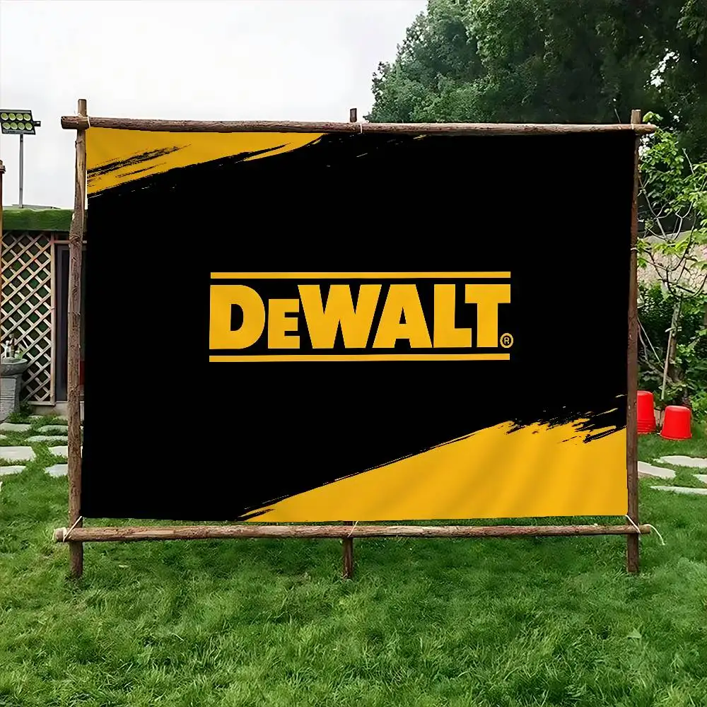 D-DEWALT Tough-Industrial Printed Large Flag Art Science Fiction Room Home Decor Decor Banner
