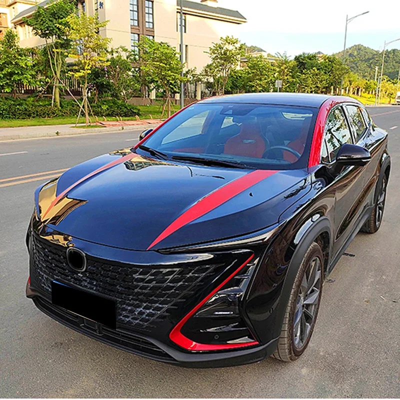 

Для Changan UNIT 2021-2023 Крышка передняя планка меняющая цвет пленка модификация внешнего украшения