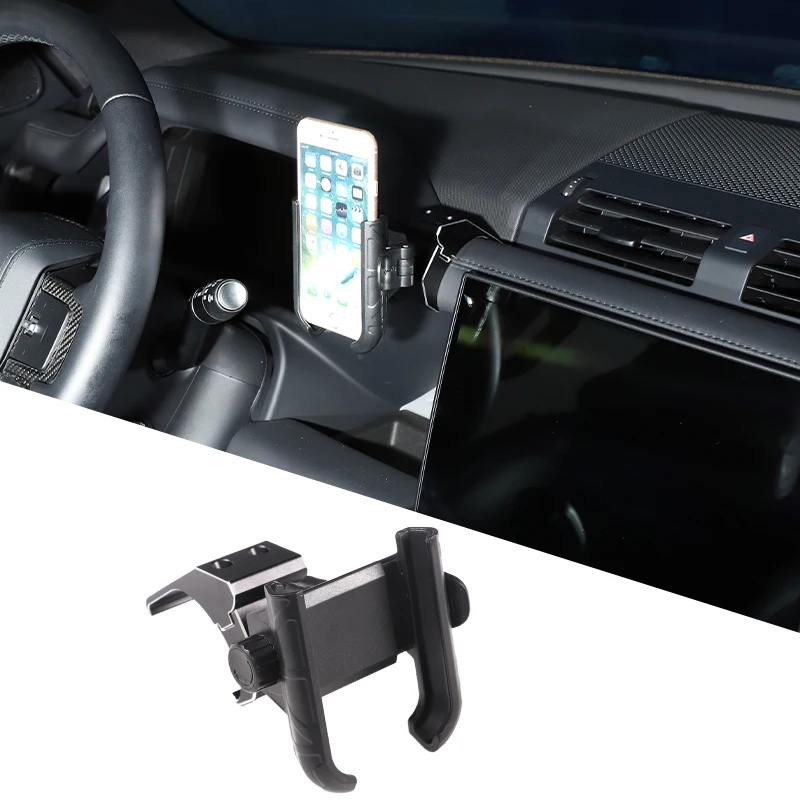Center Air Vent Right Side Phone Holder Magnetic Holder Dashboard Phone Stand Car Gadgets For BMW X5 G05 X6 G06 X7 G07 2023-2026