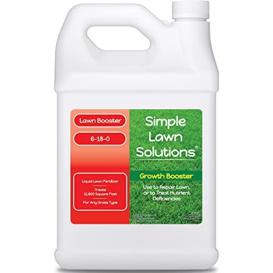 Extreme Grass Growth Lawn Booster- Liquid Spray Concentrated Starter Fertilizer with Humic - Any Grass Type