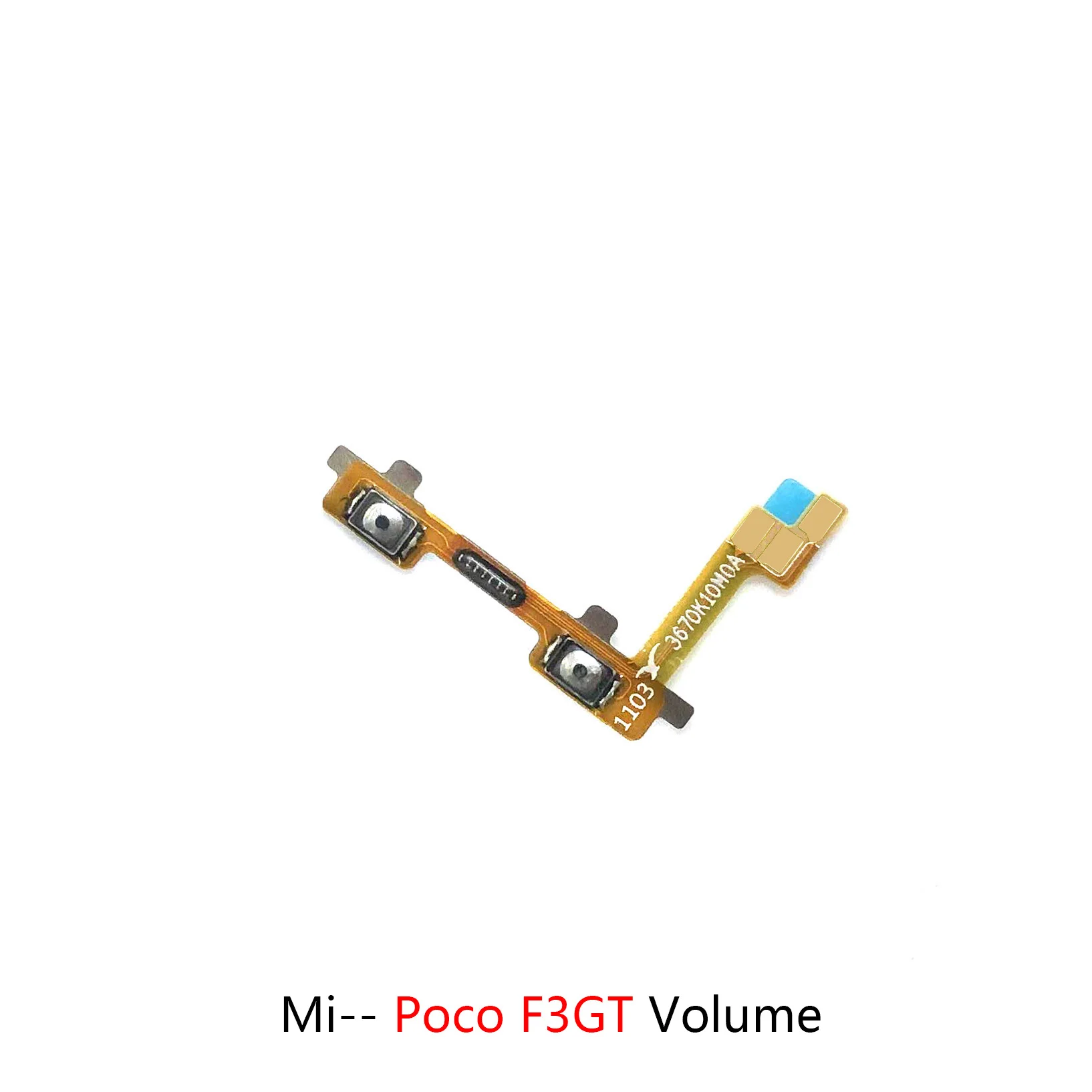 For Xiaomi Poco A1 A2 A2Lite A3 C3 F1 F2Pro F3 M2Pro M3 M3Pro X2 X3 X3Pro Power On Off Volume Button Flex Cable Switch Key