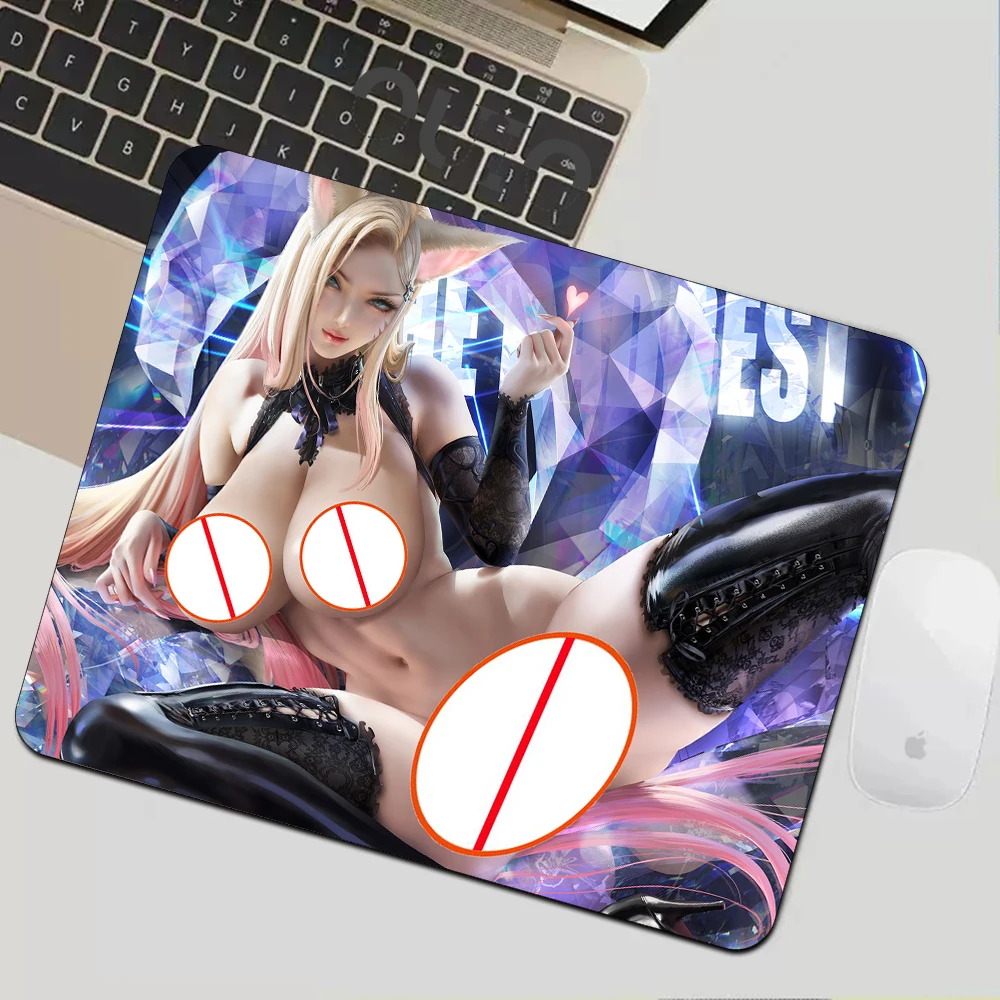 League of legends sexy mouse pad peitos grandes bunda grande nu meninas teclado de jogos tapete mousepad acessórios para computador deskmat