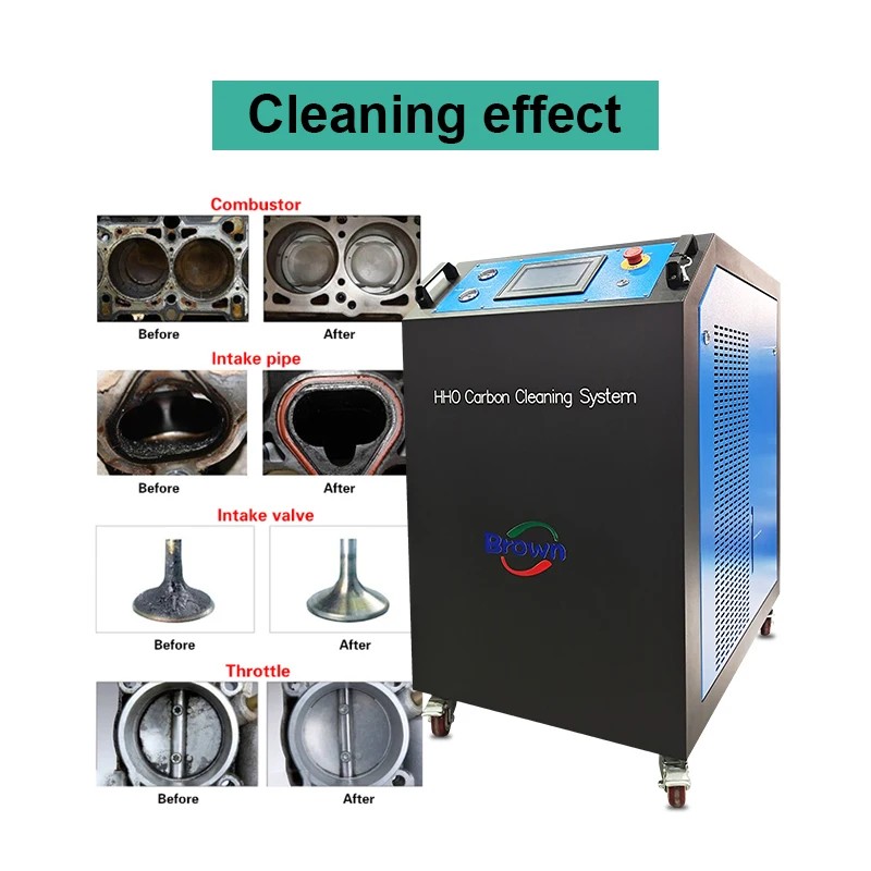 Quality assured car engine carbon cleaner auto engine decarbonization machine with HHO carbon cleaning machine