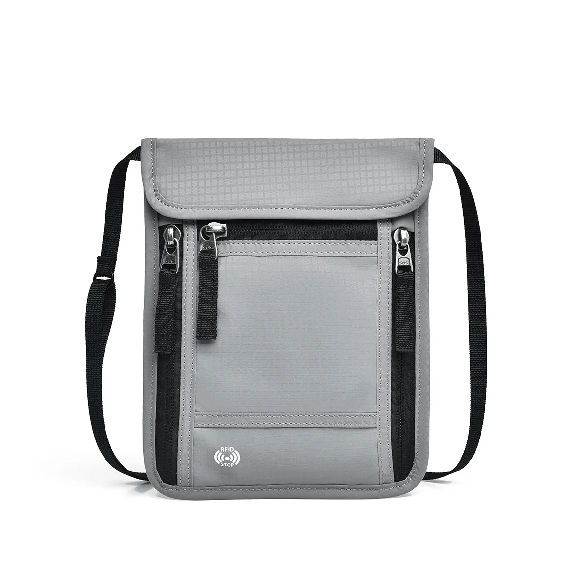 

Дорожный кошелек, мужской держатель для карт, сумка-органайзер через плечо с RFID-блокировкой, шейный чехол, держатель для паспорта, органайзер, чехол