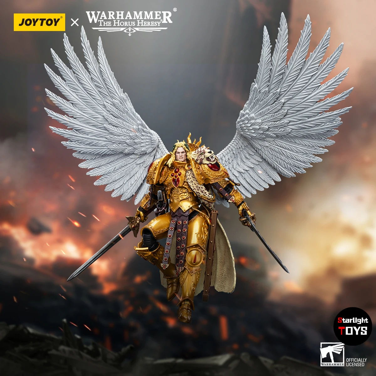 

【24 Hours Delivery】JOYTOY Warhammer 40K 1/18 Action Figure Blood Angels Sanguinius Primarch of The Lx Legion