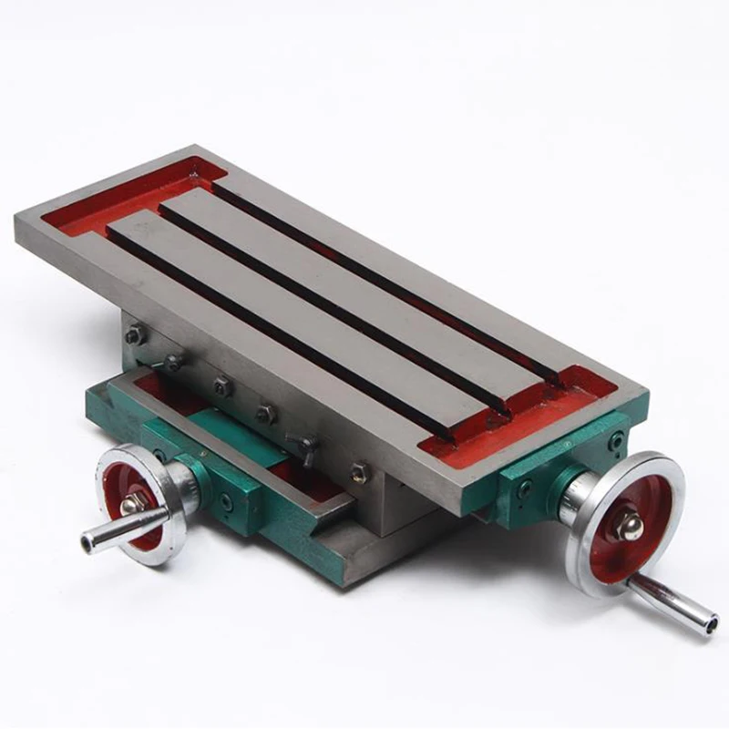 NEW 350*140mm Milling Machine Work Table Slide Milling Table Working Cross Table Machine for All Drill Stands