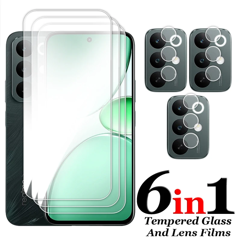 

For Realme C85 Glass Full Glue Clear Screen Protector For Realme C85 Pro Tempered Glass For Realme C85 Lens Film