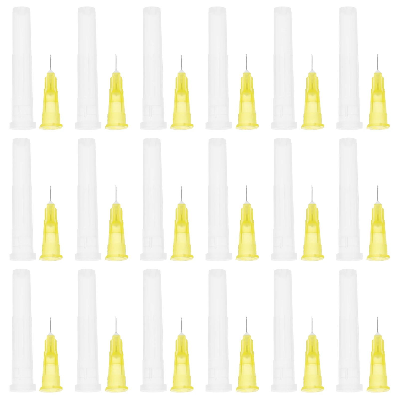 

100pcs Disposable Needles 26G 0.45x13mm Stainless Steel Syringe Tips Laboratory Dispensing Needles for Injections Efficient
