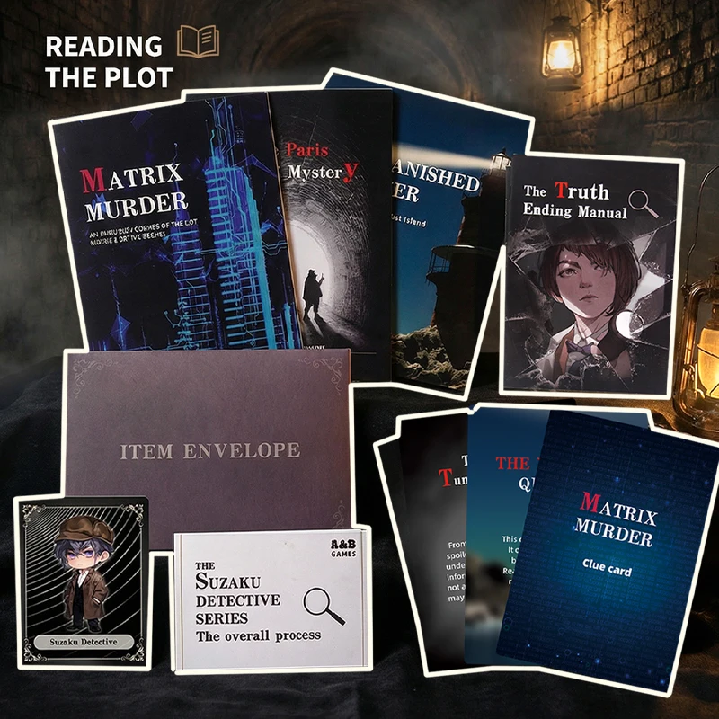 Suzaku Detective Murder Myster - Board Game Detective recension och pris