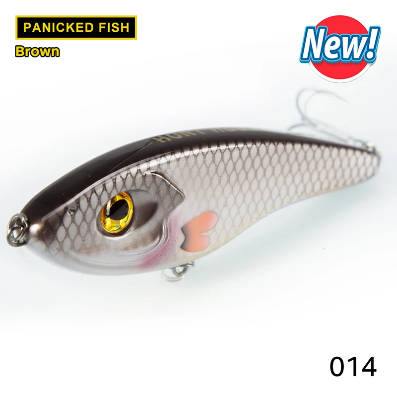 Hunthouse Jerkbait Angelköder, lauter Ton, Bleistiftköder, Hechtköder, langsam sinkend, künstlich, 115 mm, 145 mm, Wobbler, Pesca, Leurre-Barsch
