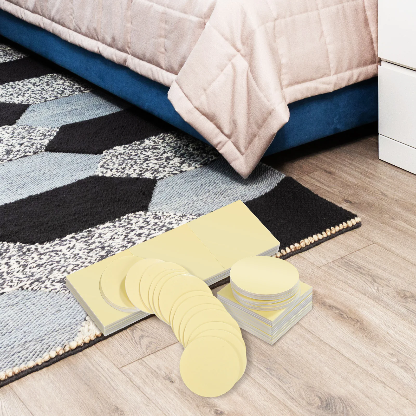 

60Pcs Double Sided Adhesive Pads Removable Mounting Squares Multi Occasions Use from Home to Studio Double Sided Tape