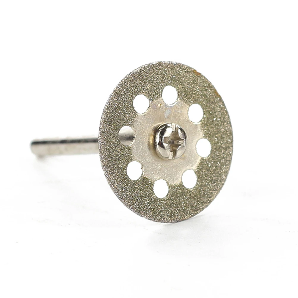 

1 Bag Mini Diamond Cutting Discs Cut Off Wheel Blades Gemstones Glass Set Rotary Tools 8 Holes 20mm Each Bag with 10Pcs Discus a