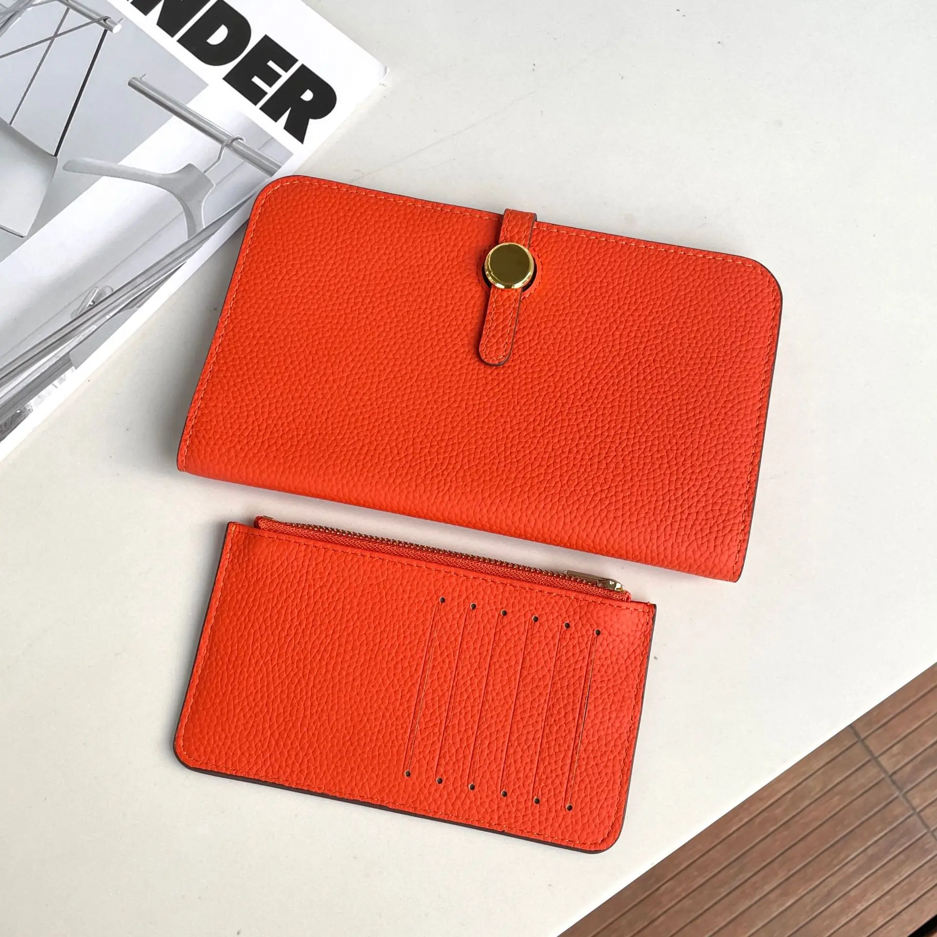Echt leer lange damesportemonn - Luxury Bags Goyard recensie en prijs