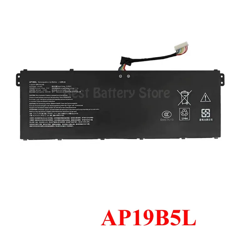 

AP19B5L Аккумулятор для ноутбука Acer Aspire A515-44-R5XW A515-43 Sf314-42 SP314-21N-R5FR A515-44-R5XW Vero AV15-51