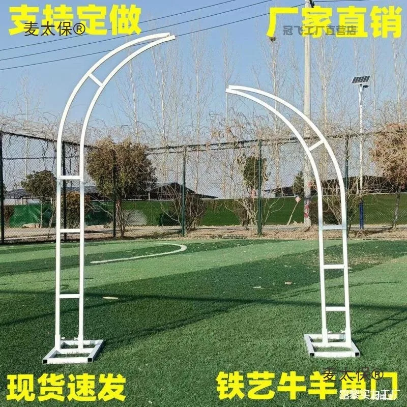 Wedding Art Horn Shelf Like Door Hanger Curved Arch New Outer Corner Door Wedding Outdoor Floral Road Matebo