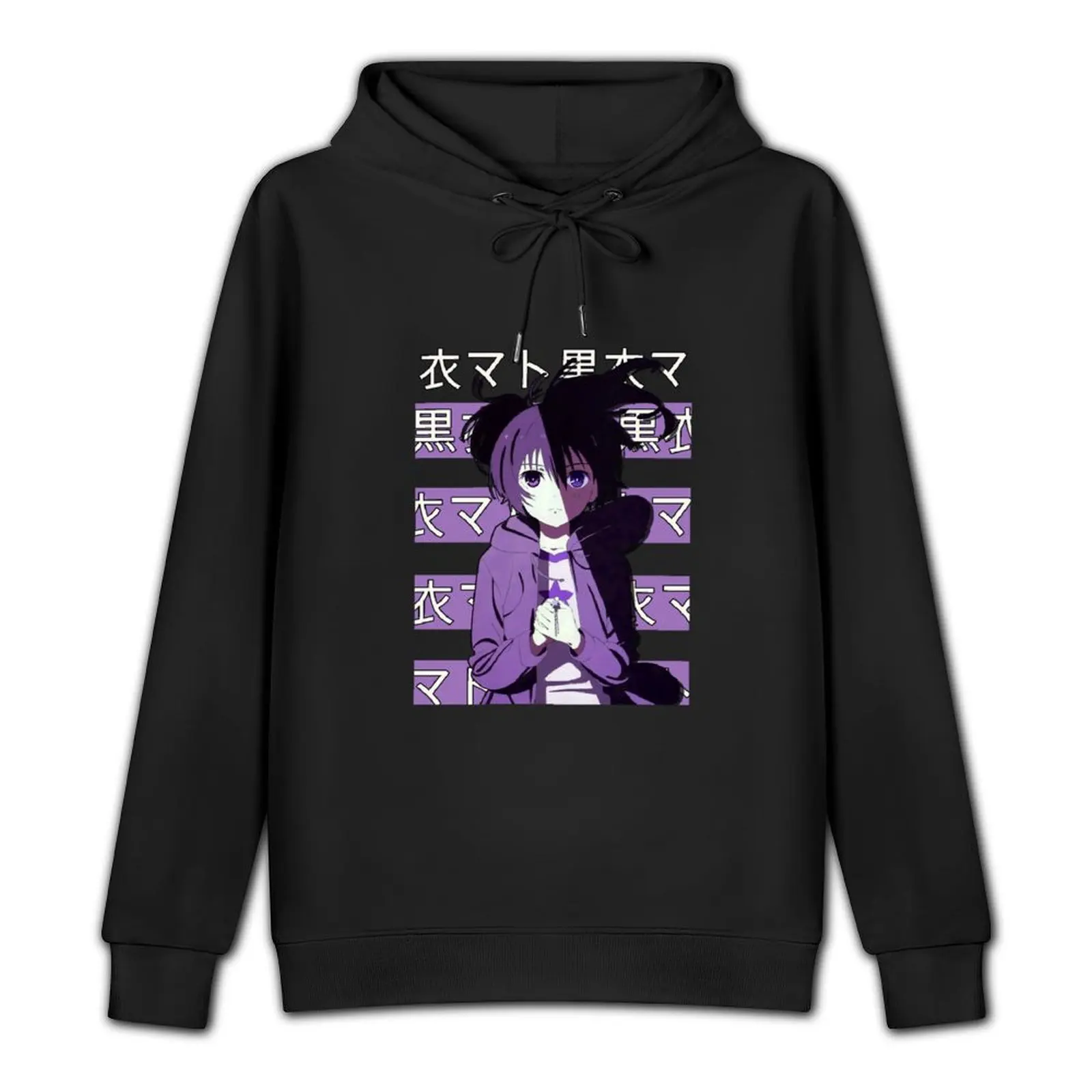 Black Rock Shooter Mato Kuroi Anime Pullover Hoodie hooded shirt men's hoodie sweatshirt