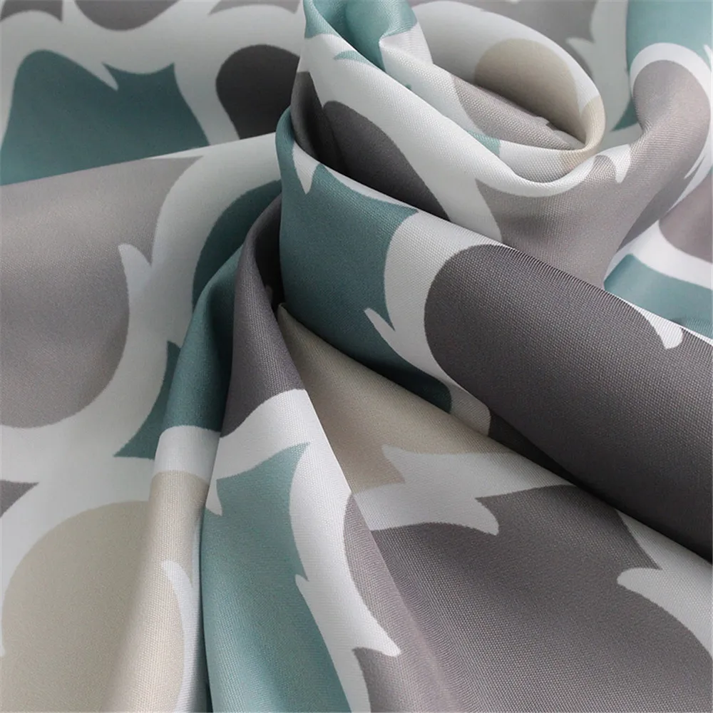 Large Wide Bathroom Shower Curtain Waterproof Bathroom Curtains Polyester Bath Curtain Bathtub Bathing Cover with 12 Hooks