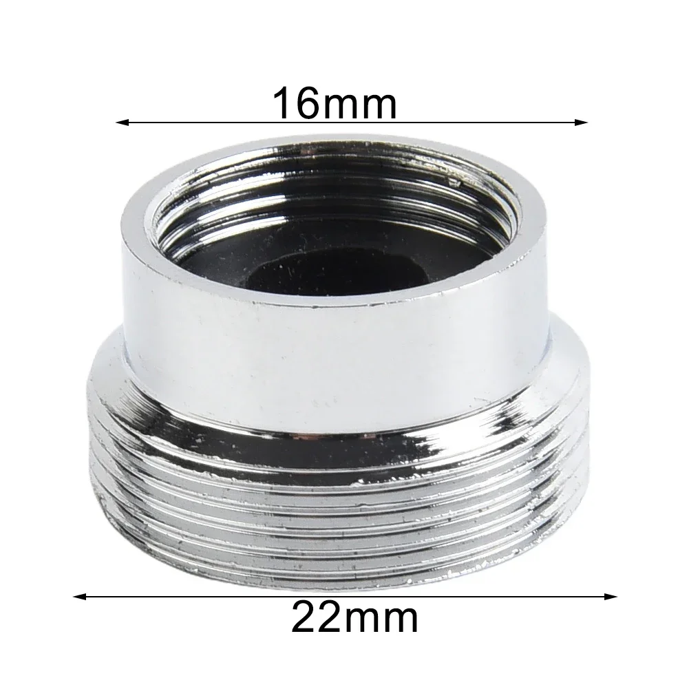 Faucet Metal Adaptor Inside Thread Water Saving Kitchen Tap Aerator Connector Replacement Repair Accessories Silver