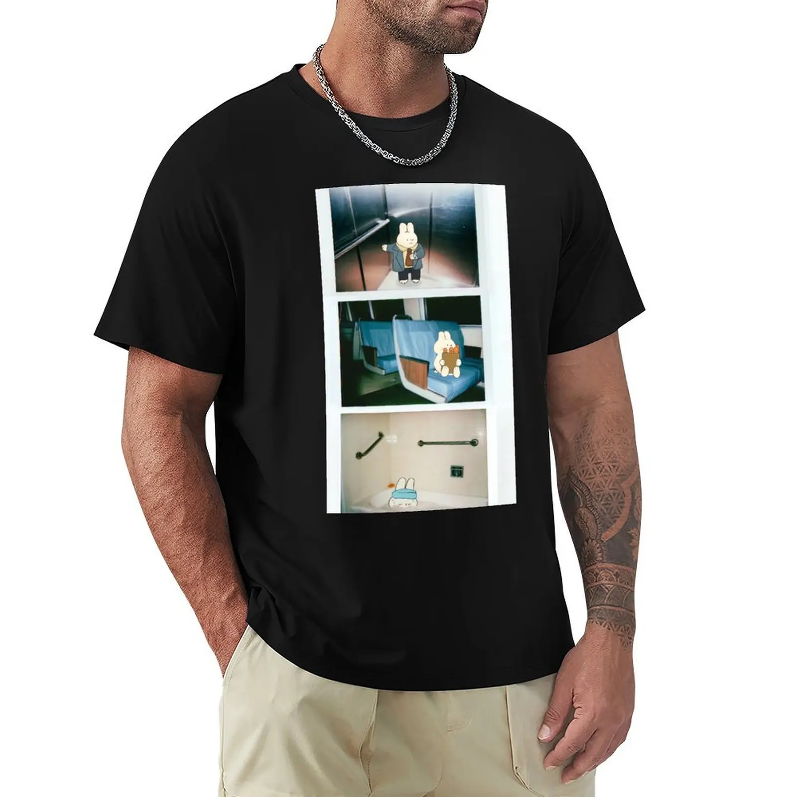

Daily Routine T-Shirt anime stuff tees funny t shirts men