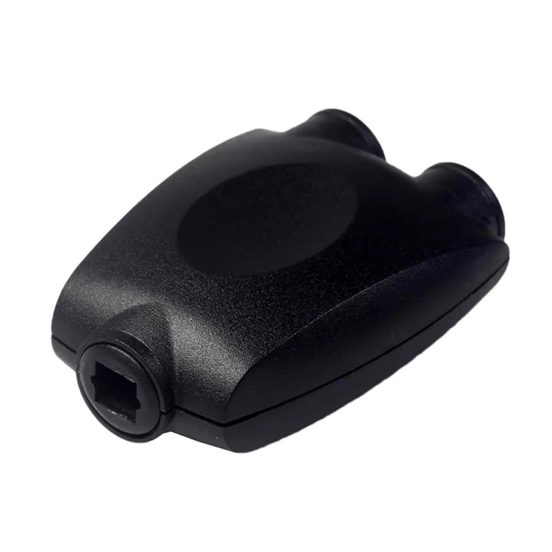 Digital SPDIF Optical Audio Splitter 2 Way Toslink Splitter Adapter 1 input 2 Output SPDIF Optical Cable Splitter Hub for CD DVD