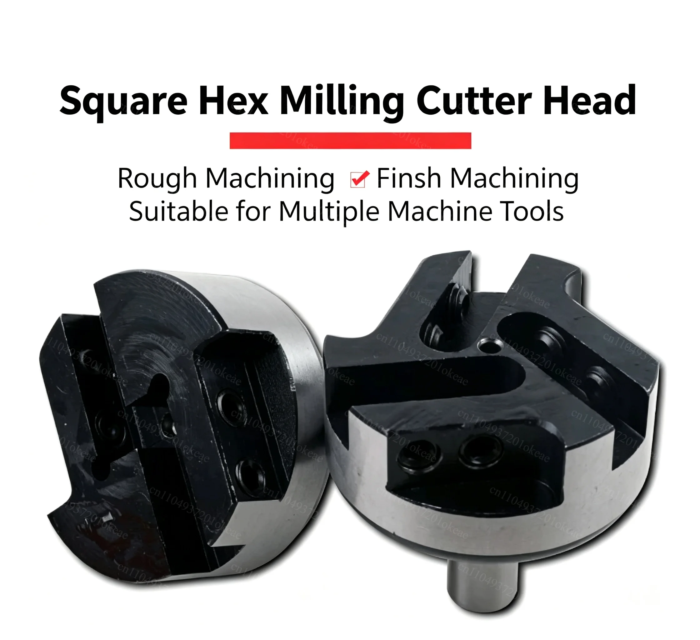 CNC Turning Milling Compound Tool, Hexagonal Cutter 70mm, Polygon Machining for 2,3,4,6,8 Square Profiles