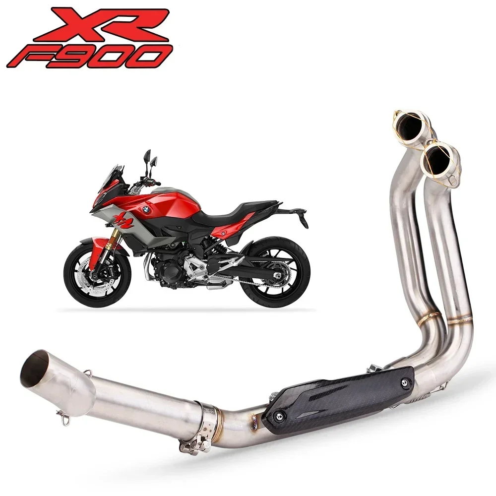 Motorcycle exhaust For BM W F900R F900XR special modification of the entire exhaust pipe F900XR front exhaust straight up