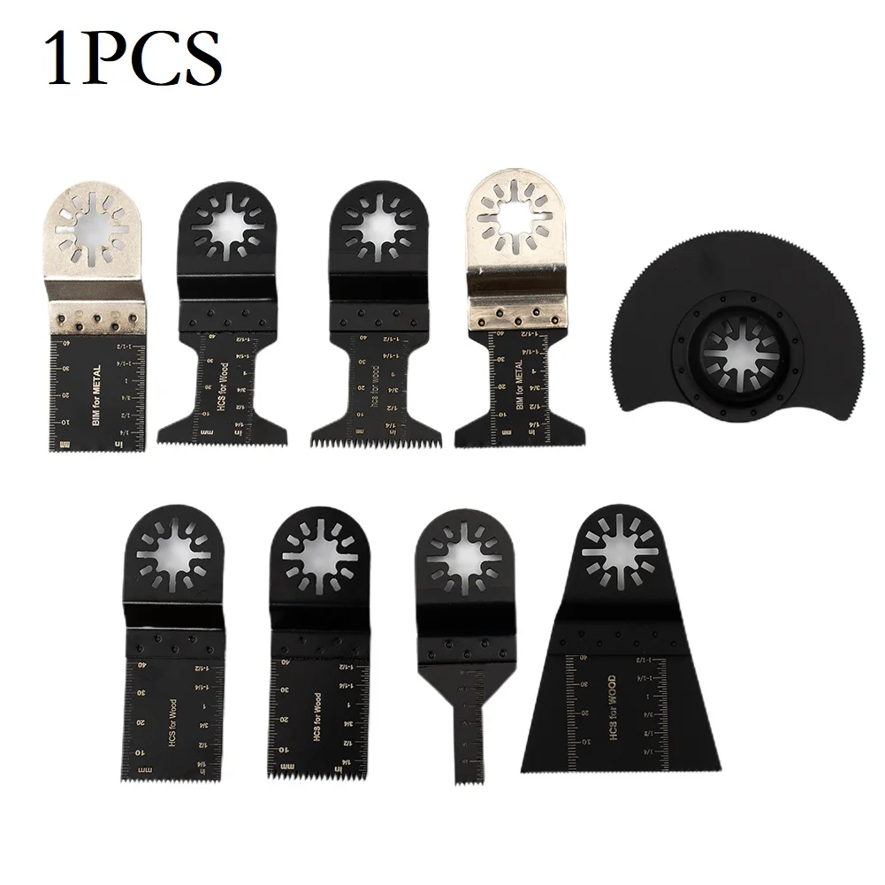 1 pz strumento multifunzione oscillante lama per sega HCS lame per sega di precisione bimetallica per legno plastica metallo taglio cartongesso