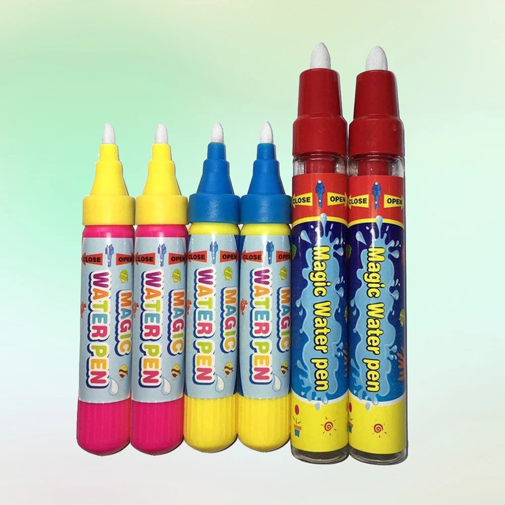 

9pcs Water Brush Pen Painting Cloth Special Pen Environmental Protection Hand Writing Pen for Children Kids