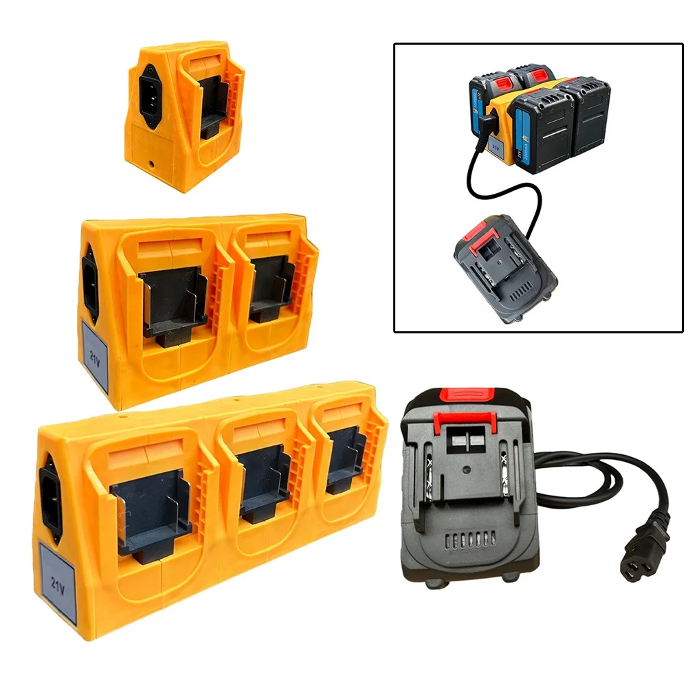 

2/4/6 Slots Battery Adapter Converter For BL1830 BL1840 BL1850 BL1860 18V 21V Lithium Battery Power Tool Accessories