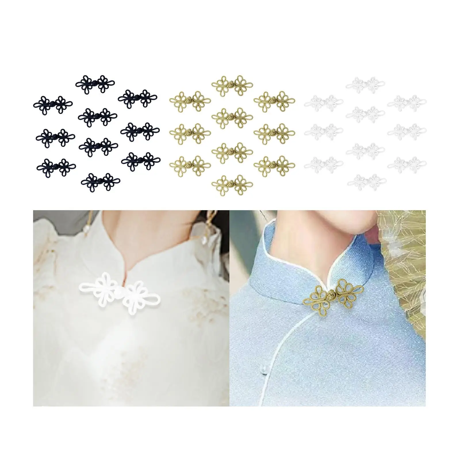 

10x китайские узлы, пуговицы в виде лягушки, аксессуары «сделай сам», универсальная традиционная застежка для платья Cheongsam, костюмы, шарф, наряд