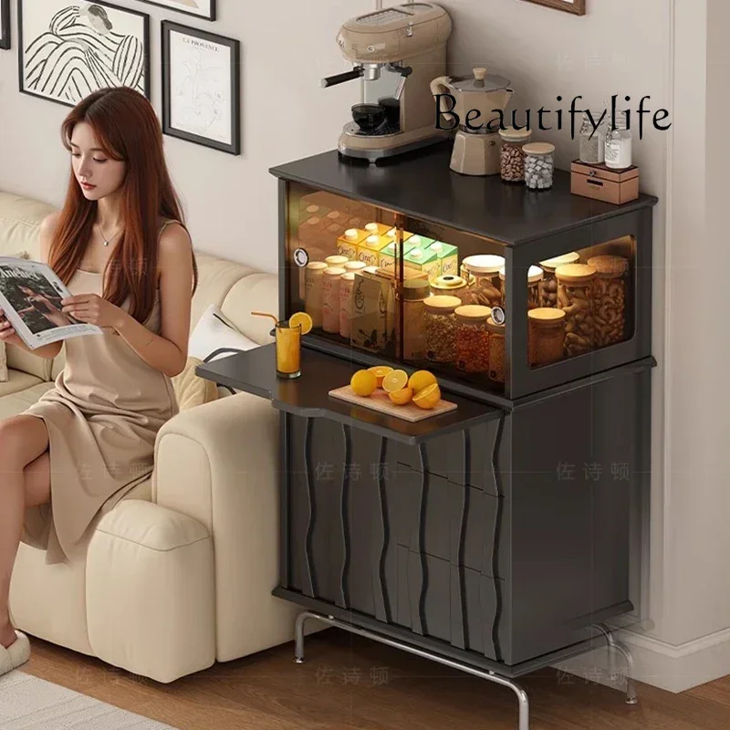 

BJ Compact Storage Living Room Cabinet Coffee Drawers Sideboards Closet Living Room Cabinets Creative Gabinete Postmodern Furnit