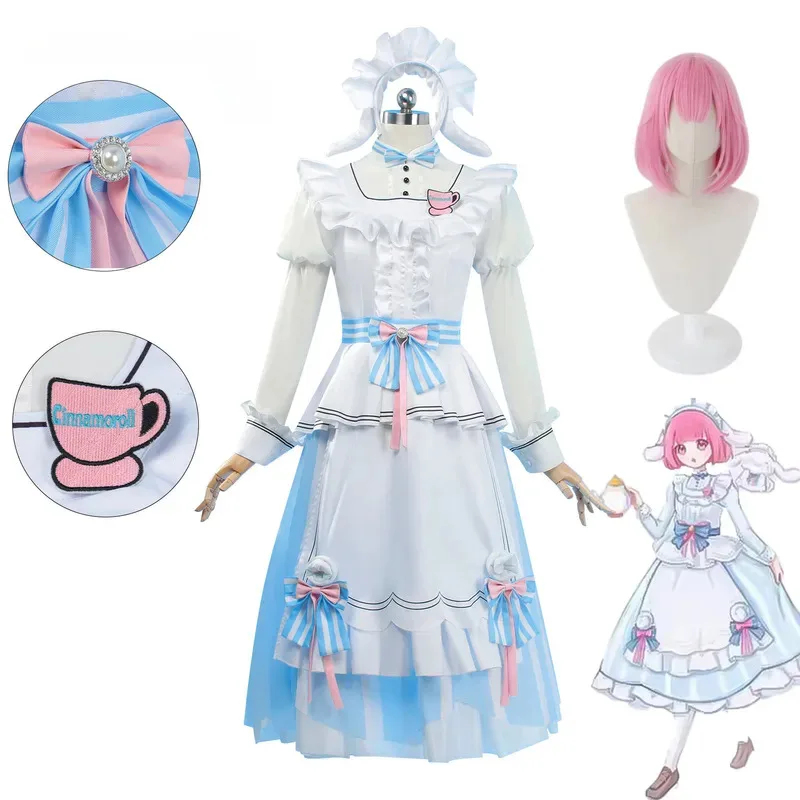 

In Stock Emu Otori Cosplay Anime Game Project Sekai Colorful Stage Emu Cosplay Wig Halloween Carnival Party Outfits for Women